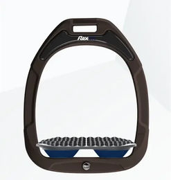 Flex-On Endurance Steigbügel aus Green Composite in Braun/Grau/Marine – Bild 1 von 1