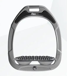 Flex-On Endurance-Steigbügel aus Green Composite in Grau mit Aluminium – Bild 1 von 1