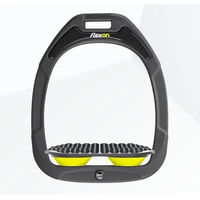 Produktbild von Flex-On Endurance Steigbügel Green Composite Anthrazit Grau Gelb