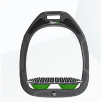 Produktbild von Flex-On Endurance Steigbügel Green Composite Anthrazit Grau Grün