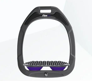 Flex-On Endurance Steigbügel Green Composite Anthrazit Grau Violett – Bild 1 von 1