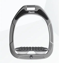 Flex-On Endurance Steigbügel Green Composite Anthrazit Grau Weiß – Bild 1 von 1