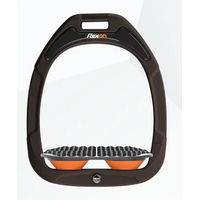 Produktbild von Flex-On Endurance Steigbügel Green Composite Braun Grau Orange
