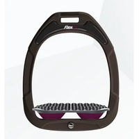 Produktbild von Flex-On Endurance Steigbügel Green Composite Braun Grau Pflaume
