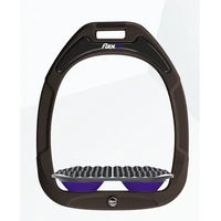 Produktbild von Flex-On Endurance Steigbügel Green Composite Braun Grau Violett