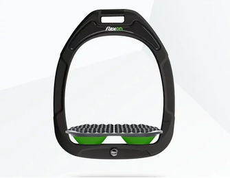 Flex-On Endurance Steigbügel Green Composite Grün/Grau/Grün – Bild 1 von 1