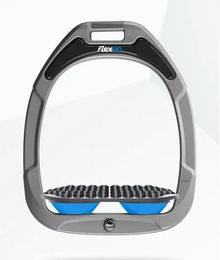 Flex-On Endurance Steigbügel Green Composite in Anthrazit Grau Blau – Bild 1 von 1