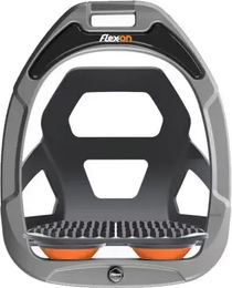 Flex-On Endurance Steigbügel Green Composite in Anthrazit Grau Orange – Bild 1 von 1