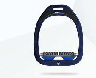 Flex-On Endurance Steigbügel Green Composite in Marine Grau Blau – Bild 1 von 1