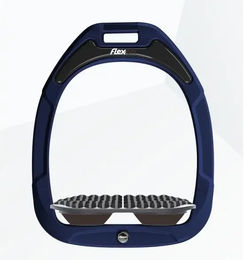 Flex-On Endurance Steigbügel Green Composite in Marine Grau Braun – Bild 1 von 1