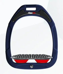 Flex-On Endurance Steigbügel Green Composite in Marine Grau Rot – Bild 1 von 1
