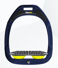 Flex-On Endurance Steigbügel Green Composite in Marine Grau Yellow – Bild 1 von 1