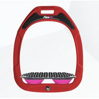 Produktbild von Flex-On Endurance Steigbügel Green Composite in Rot Grau Rosa