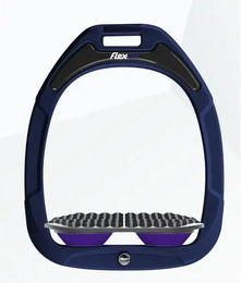 Flex-On Endurance Steigbügel Green Composite Marine Grau Violett – Bild 1 von 1