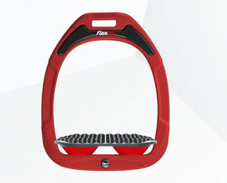 Flex-On Endurance Steigbügel Green Composite Rot Grau – Bild 1 von 1