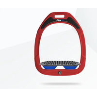 Produktbild von Flex-On Endurance Steigbügel Green Composite Rot Grau Blau