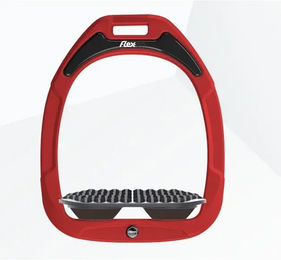 Flex-On Endurance Steigbügel Green Composite Rot Grau Braun – Bild 1 von 1
