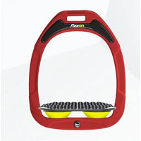 Produktbild von Flex-On Endurance Steigbügel Green Composite Rot Grau Gelb