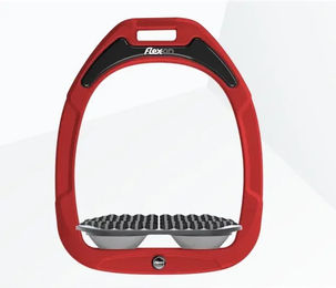 Flex-On Endurance Steigbügel Green Composite Rot/Grau/Grau – Bild 1 von 1