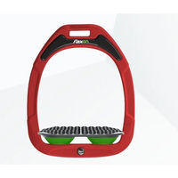 Produktbild von Flex-On Endurance Steigbügel Green Composite rot grau grün