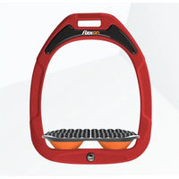 Produktbild von Flex-On Endurance Steigbügel Green Composite Rot Grau Orange
