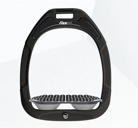 Flex-On Endurance Steigbügel Green Composite Schwarz Grau – Bild 1 von 1