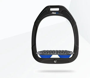 Flex-On Endurance Steigbügel Green Composite Schwarz Grau Blau – Bild 1 von 1