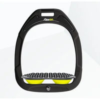 Produktbild von Flex-On Endurance Steigbügel Green Composite Schwarz Grau Gelb
