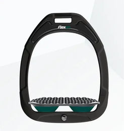 Flex-On Endurance Steigbügel Green Composite Schwarz Grau Grün – Bild 1 von 1