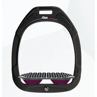 Produktbild von Flex-On Endurance Steigbügel Green Composite Schwarz Grau Lila