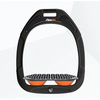 Produktbild von Flex-On Endurance Steigbügel Green Composite Schwarz Grau Orange