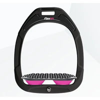 Produktbild von Flex-On Endurance Steigbügel Green Composite Schwarz Grau Rosa