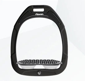 Flex-On Endurance Steigbügel Green Composite Schwarz Grau Weiß – Bild 1 von 1