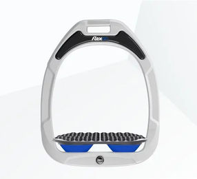 Flex-On Endurance Steigbügel Green Composite Weiß Grau Blau – Bild 1 von 1