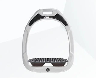 Flex-On Endurance Steigbügel Green Composite Weiß Grau Braun – Bild 1 von 1