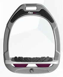 Flex-On Endurance Steigbügel Green Composite Weiß Grau Plum – Bild 1 von 1