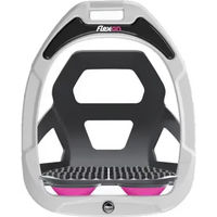 Produktbild von Flex-On Endurance Steigbügel Green Composite Weiß Grau Rosa