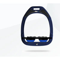 Produktbild von Flex-on Flache Steigbügel Ultra Grip Green Composite Marine Schwarz Blau