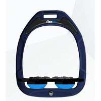 Produktbild von Flex-on Flache Steigbügel Ultra Grip Green Composite Marine Schwarz Blau