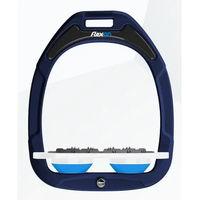 Produktbild von Flex-on Flache Steigbügel Ultra Grip Green Composite Marine Weiß Blau