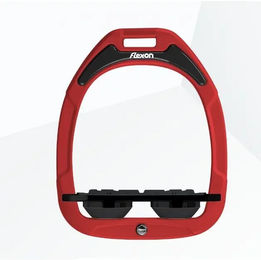 Flex-on Flat Grip Steigbügel Green Composite Rot Schwarz – Bild 1 von 1