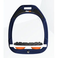 Produktbild von Flex-On Gekippte Steigbügel Green Composite Marine Weiß Orange