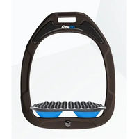 Produktbild von Flex-On Green Composite Dauerreiter Steigbügel in Braun Grau Blau