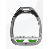 Produktbild von Flex-On Green Composite Flache Aluminium-Sättel mit Ultra Grip in Grau/Grün
