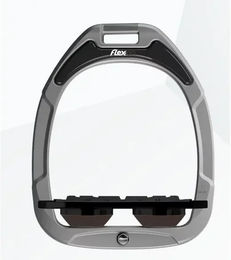 Flex-On Green Composite flache Grip-Sporen aus Aluminium in Schwarz und Braun – Bild 1 von 1