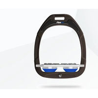 Produktbild von Flex-On Green Composite Flache Grip Steigbügel in Braun Grau Blau