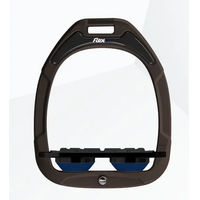 Produktbild von Flex-On Green Composite Flache Grip Steigbügel in Braun Schwarz oder Marine