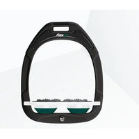 Produktbild von Flex-On Green Composite Flache Sättel Ultra Grip Schwarz Weiß Grün