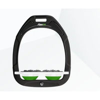 Produktbild von Flex-On Green Composite Flache Sättel Ultra Grip Schwarz Weiß Grün