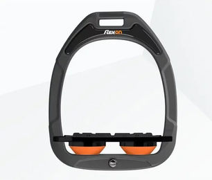 Flex-On Green Composite Flachstegen Grip Anthrazit Schwarz Orange – Bild 1 von 1
